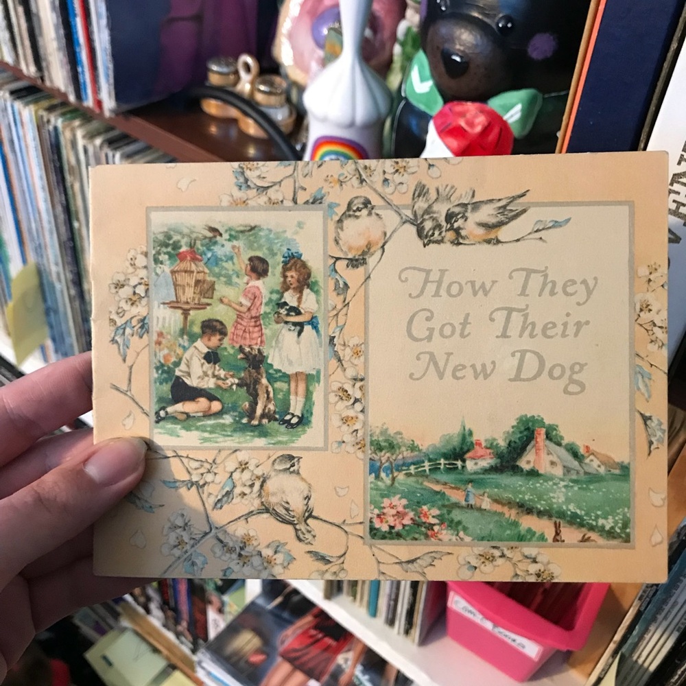 Vintage How They Got Their New D O G book
